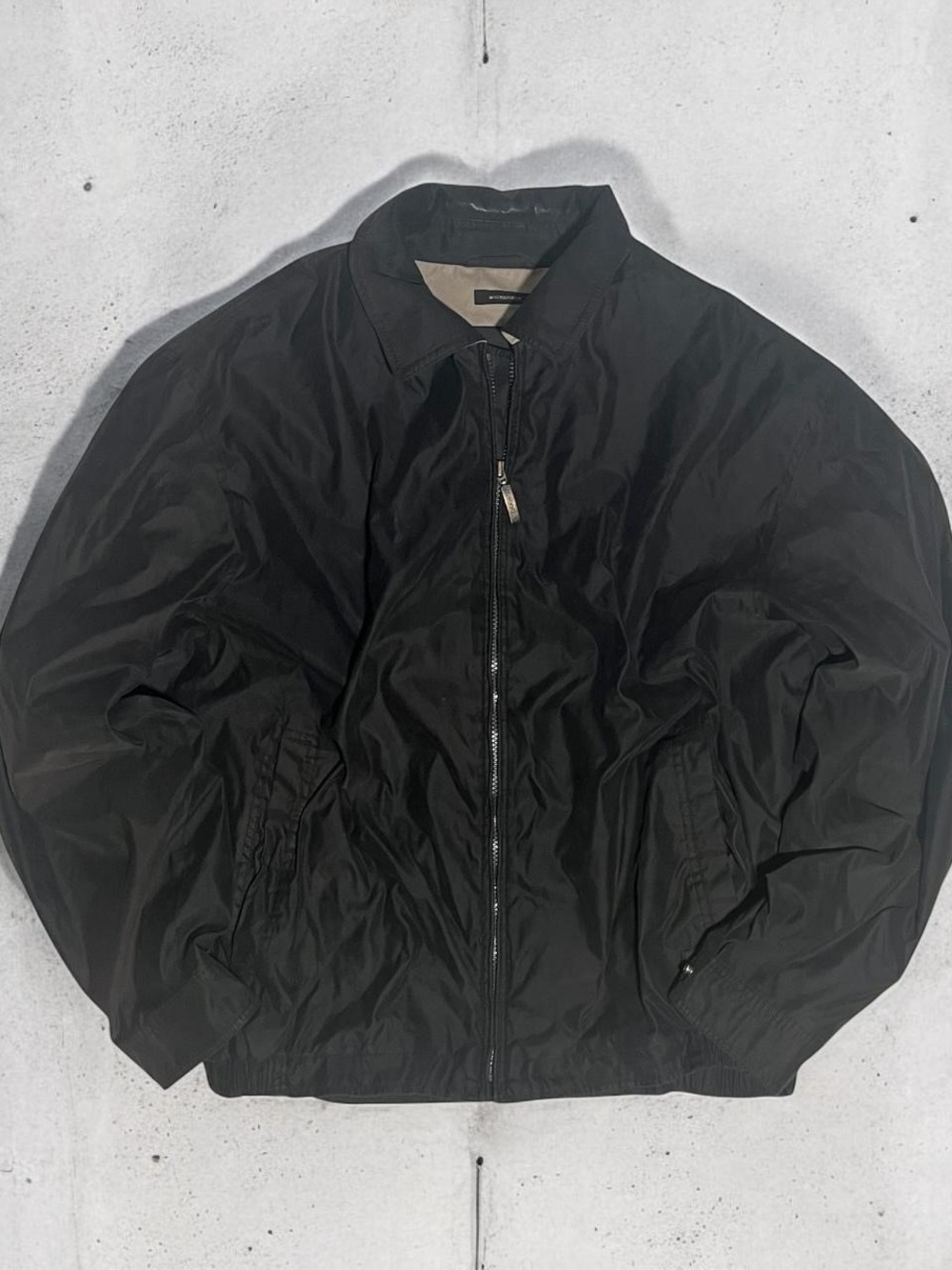 Claiborne Outerwear Vintage 90s Microfiber Bomber Jacket